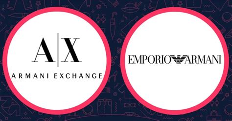 difference between emporio armani and armani exchange|armani and emporio exchange.